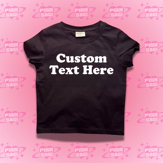 print your own crop top