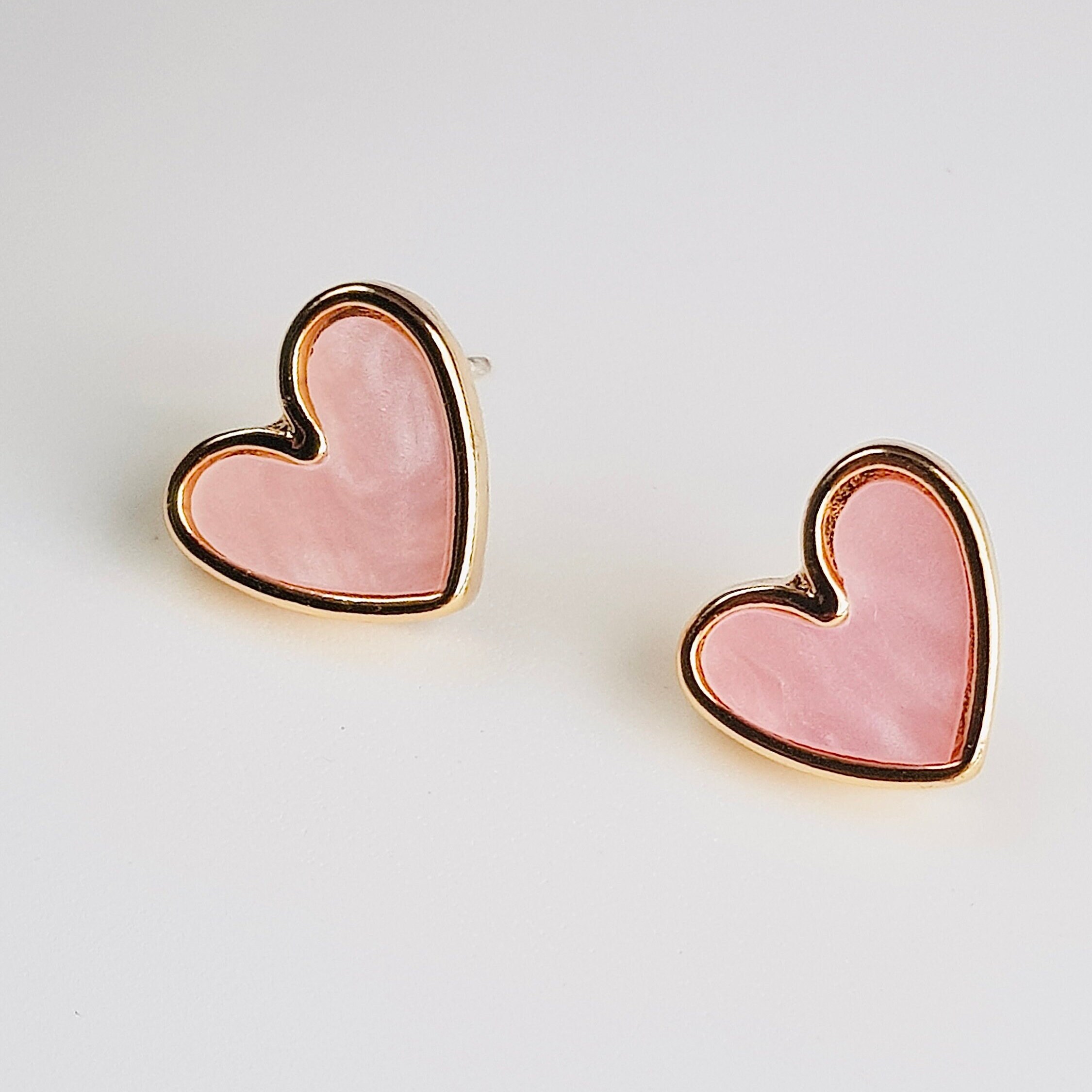 Kate spade sale pink heart earrings