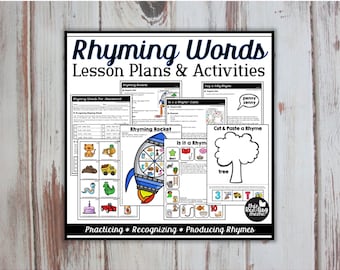 Rhyming Words Lesson Plans & Activities