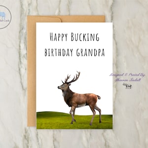 Carte d'anniversaire drôle 5 x 7, carte d'anniversaire grand-père, carte d'anniversaire drôle pour lui, cartes d'anniversaire, vous m'avez manqué, voir plus !