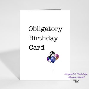 Carte d'anniversaire drôle de 5 x 7, carte de voeux drôle, carte d'anniversaire drôle pour lui, cartes d'anniversaire, vous m'avez manqué, voir plus !