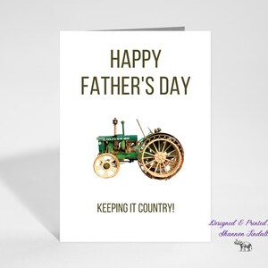 5 x 7, Carte de fête des pères, Carte de fermier, Carte de campagnard, Carte de tracteur, Carte pour un ami, Carte de beau-père, Carte d'oncle, Carte de papa, Voir plus...