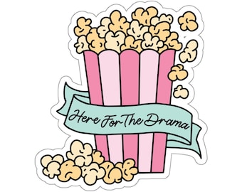 Aquí tienes la pegatina de Drama para portátil, Kindle o diario.
