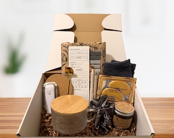 Caja de regalo "Cita a ciegas con un libro": Set de regalo para amantes de los libros, el regalo perfecto para los ratones de biblioteca.