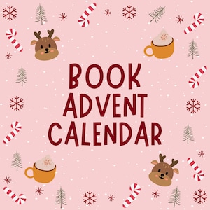 Book Advent Calendar, 6 or 12 Days of Books, Blind Date with A Book, Mystery Box, Book Lover Gift, Bookish Birthday, Holiday Gift, Booktok