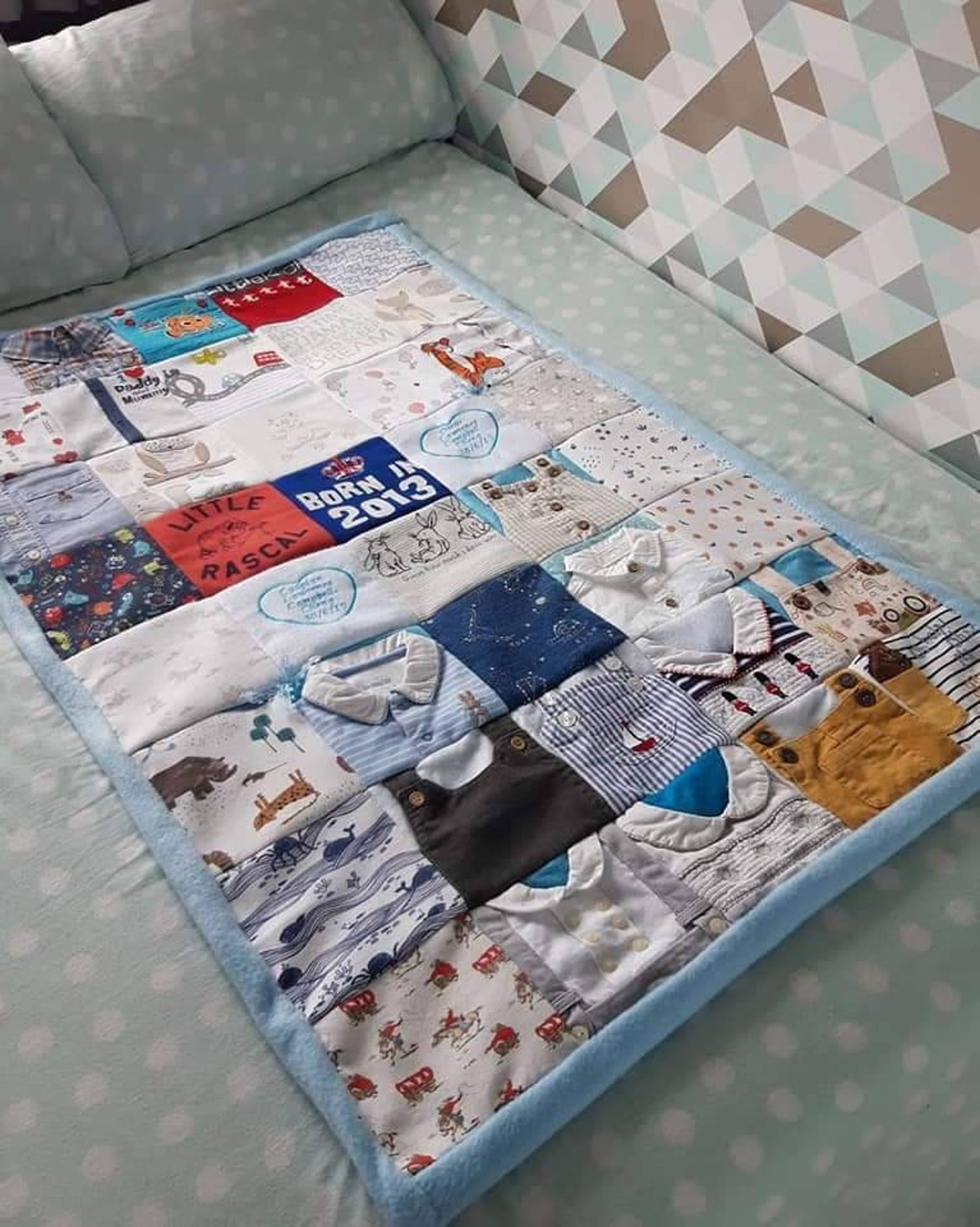Memory blankets with fleece backing Etsy