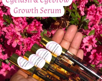 Vegan Eyelash and Eyebrow Growth Serum