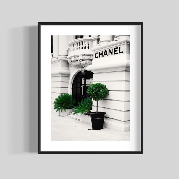 Fashion Poster, Digital Luxury Fashion Poster, Designer Wall Art Download, Printable Luxury Fashion Wall Art, Hi Fashion Poster Download