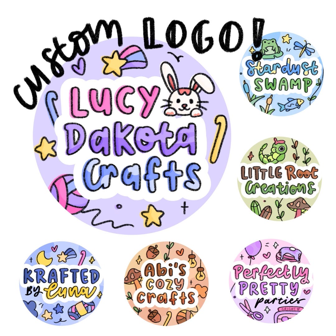 Custom Cute Hand-drawn Logo/fansign | Twinklysigns - Etsy