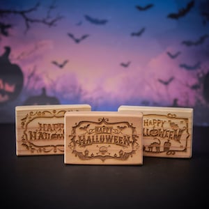 Halloween ambachtelijke stempels