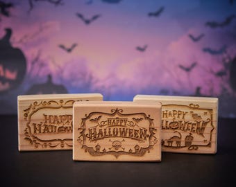 Halloween Craft Rubber Stamps