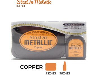 StazOn Metallic Ink Pad - Copper