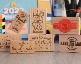 Sello de goma personalizado hecho a mano