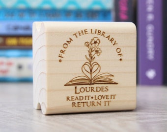 Library stamp personalized|Custom Ex libris Stamp|Personalized book stamp|Ex Libris | Book stamp | from the library of stamp | Perfect Gift