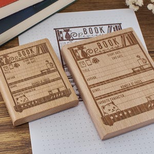 Timbri per recensioni di libri / Valutazione di libri / Timbri per diari / Elenco di lettura / Tracker di recensioni / Letture di registrazione del diario