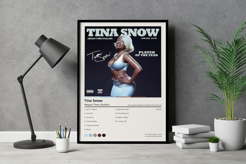 Megan Thee Stallion Tina Snow Album Cover Poster Etsy megan-thee-stallion-tina-snow-album-cover-poster-etsy