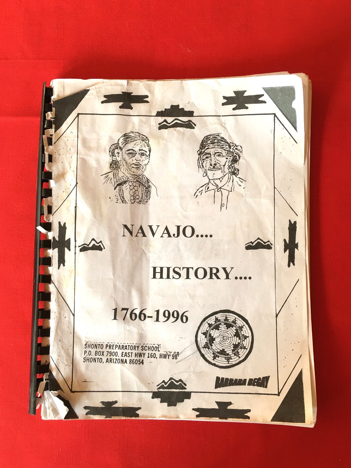 Vintage Navajo Book Vintage Navajo Schoolbook Navajo Etsy