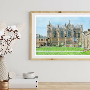 Keble College Oxford Print