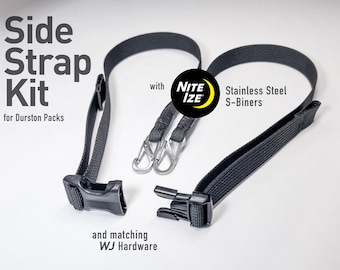 Side Strap Kits | Fits Durston Backpacks | Roll-top Conversion Kit