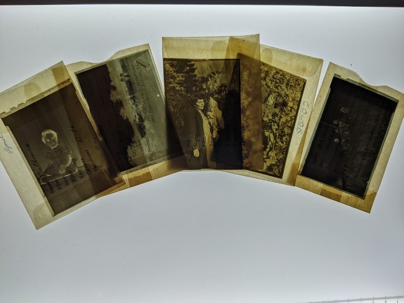 Vintage Photo Negatives Etsy