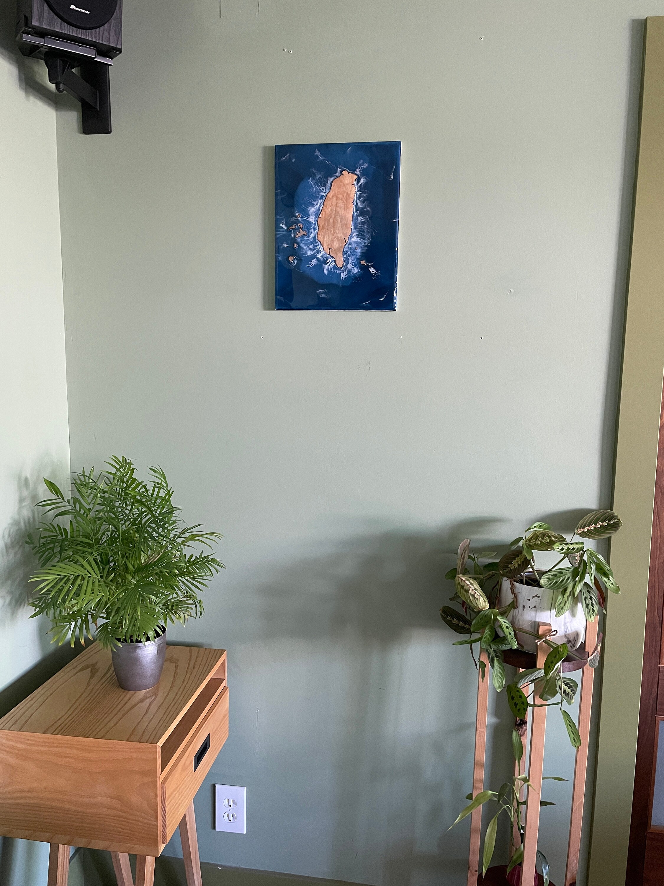 Epoxy Wood Ocean Art/taiwan/wall Art Etsy