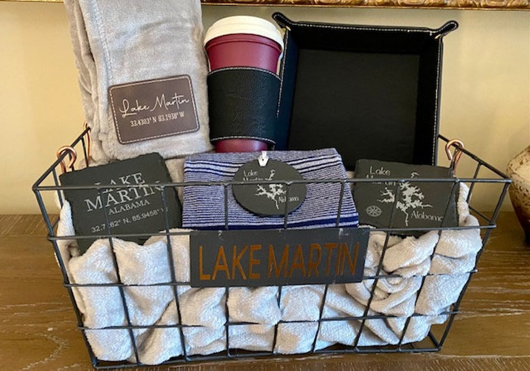 Lake Martin Gift Basket/lake House Gift/lake Basket Hostess Gift