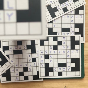 BTS Jin Astronaut Crossword Sticker