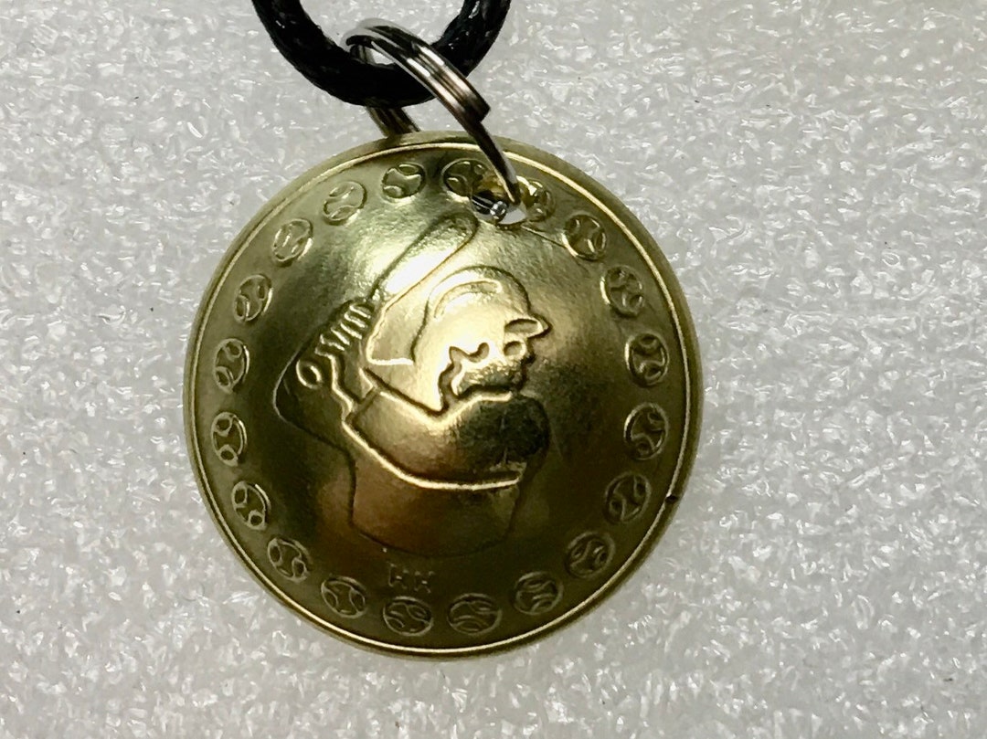 Baseball Batter Token Necklace or Key Ring Clip - Etsy