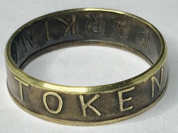 Parking Token Coin Ring - Etsy