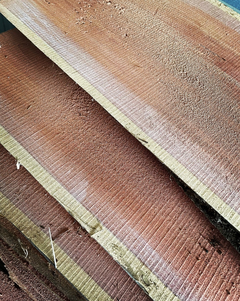 2021 Wide Live Edge Aromatic Eastern Red Cedar Planks Boards Etsy