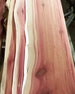 9'-10” wide Live edge aromatic eastern red cedar board planks for crafts woodworking planters decor * Free Shipping* 