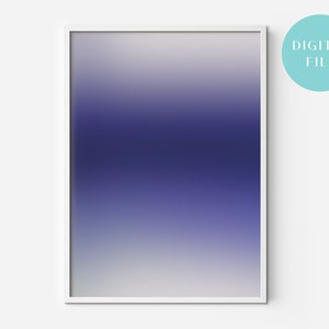 Gradient No.3 | Abstract Art Gallery Poster | Digital Download Art Print | Wall Art