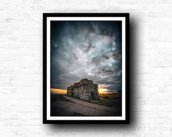 Gunners Park / Southend-on-Sea / Essex / Sunset / A4 photography print / Fine art photography / Original photo / Wall art / Gift