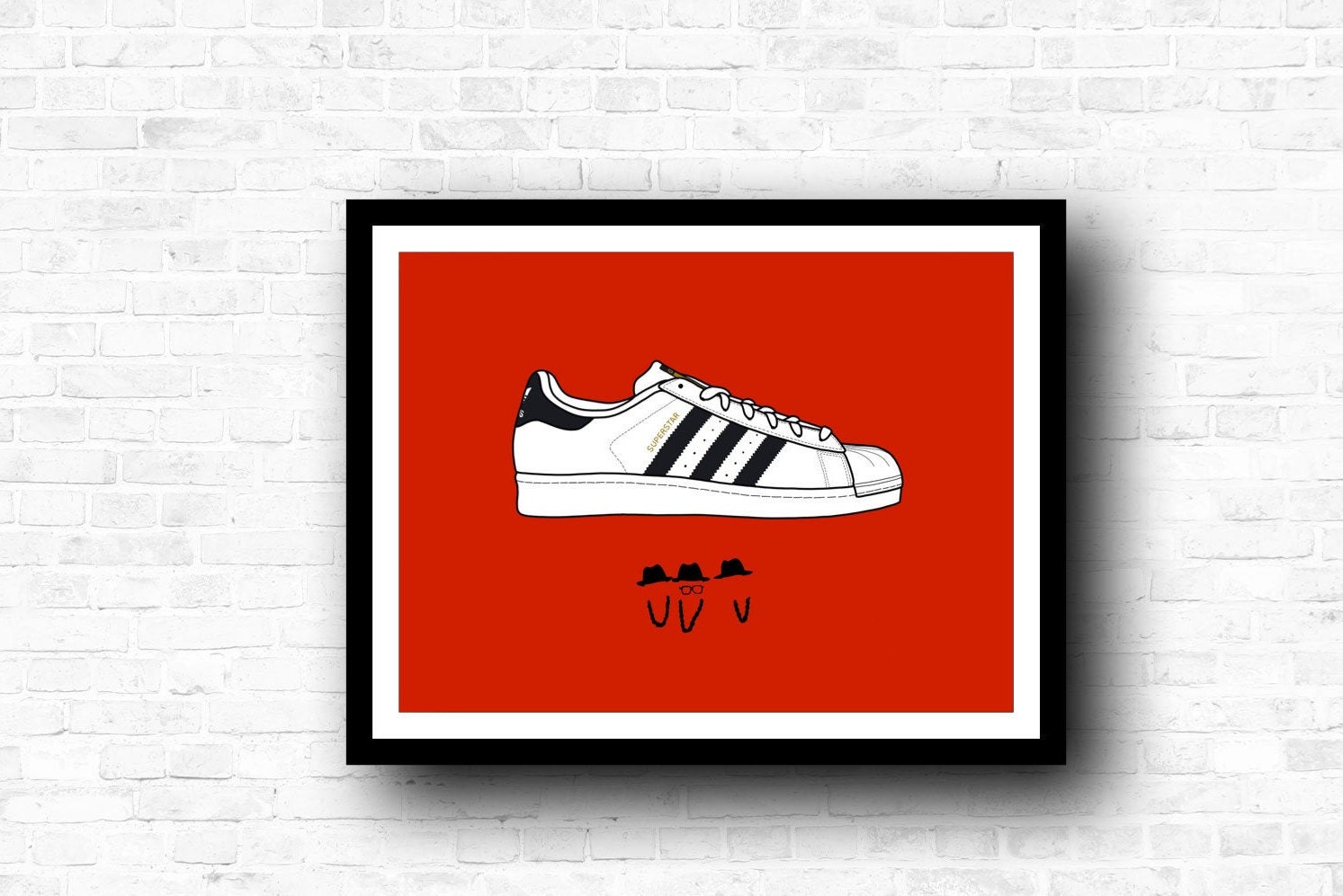 Adidas Superstar Art - Etsy