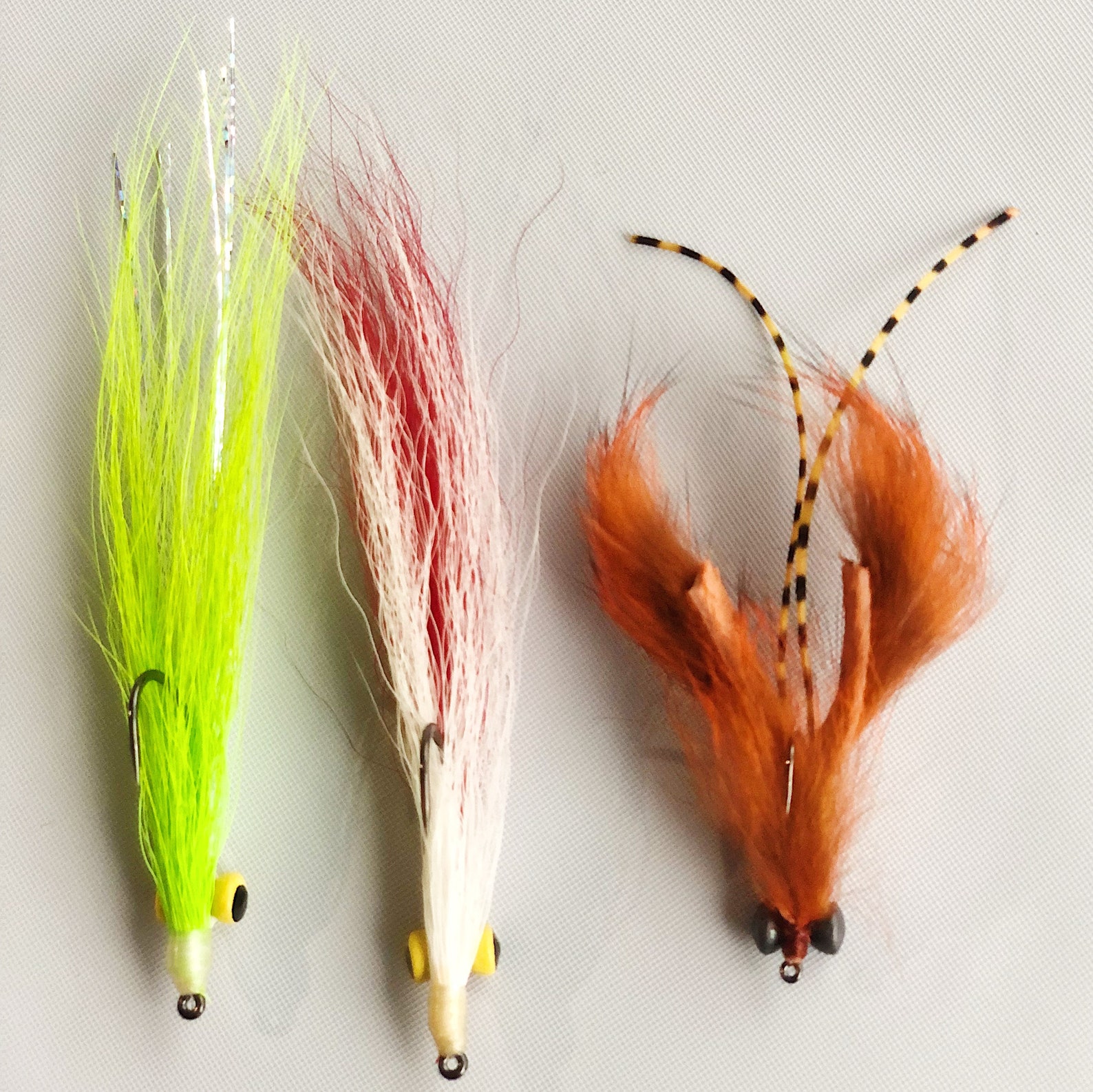 Hand Tied Bass Fishing Flies starter pack 3 Etsy