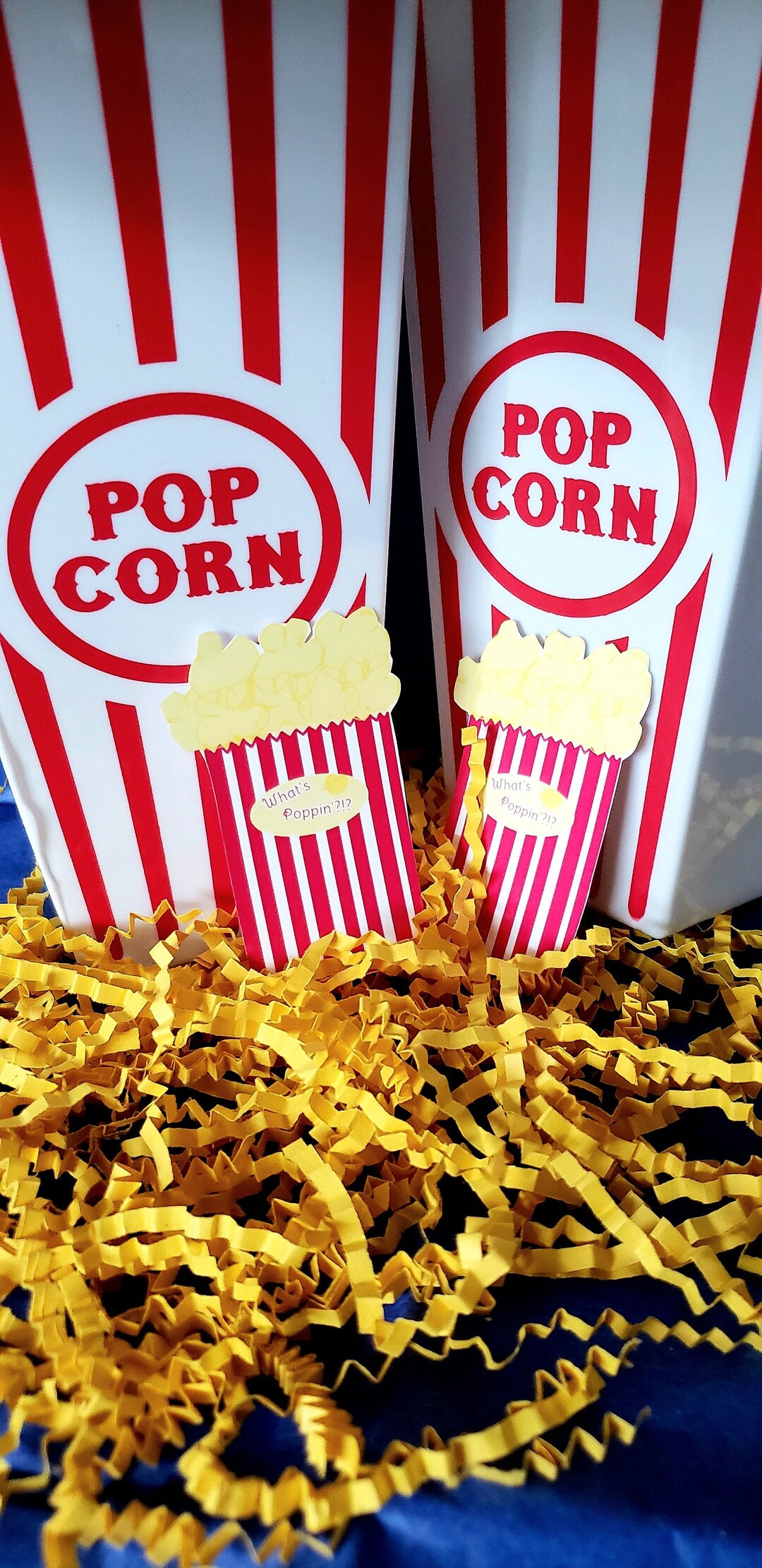 What's Poppin Popcorn Bucket Sticker Etsy