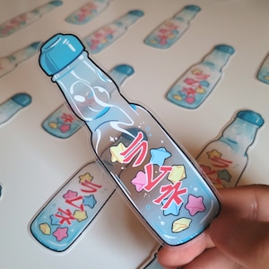 Ramune - Clear Vinyl Sticker