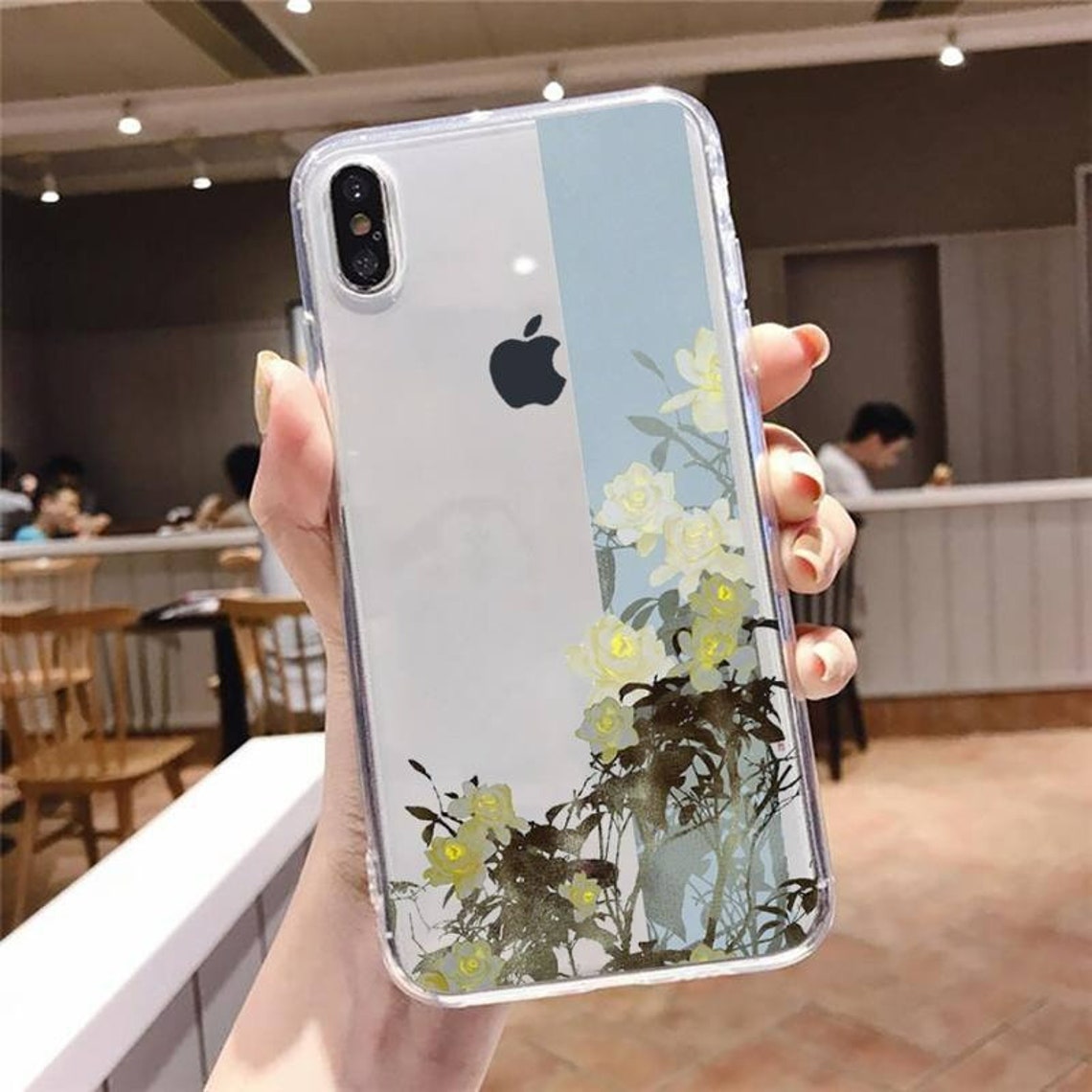 Flower Floral Phone Case Art Aesthetic Phone Case Trendy Etsy