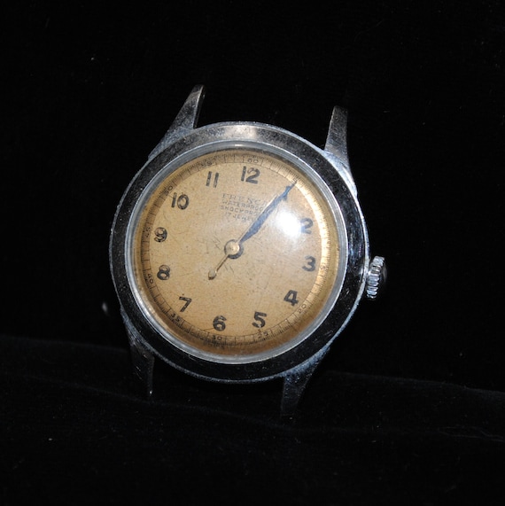 Vintage Men s Frenca 17 Jewels Wristwatch waterproof shockproof