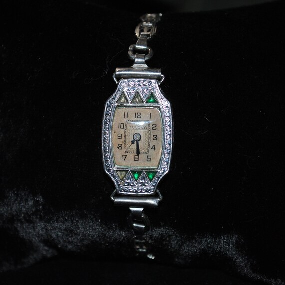 Bulova art deco ladies watch sale