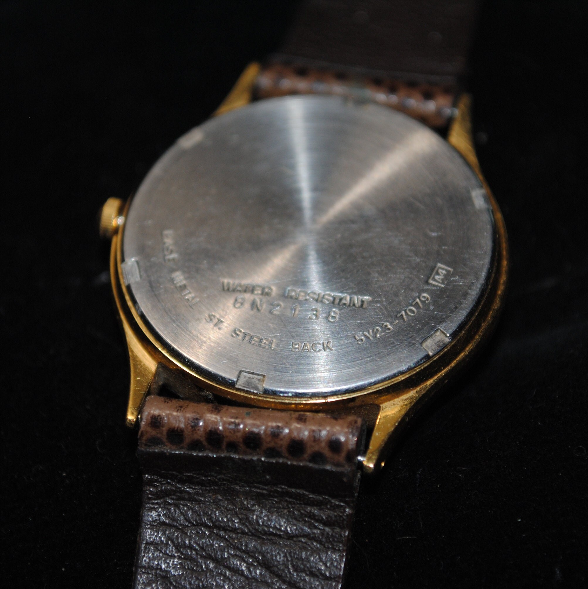 Working Vintage Men's Seiko Quartz S2 Gold Faced Watch - Etsy