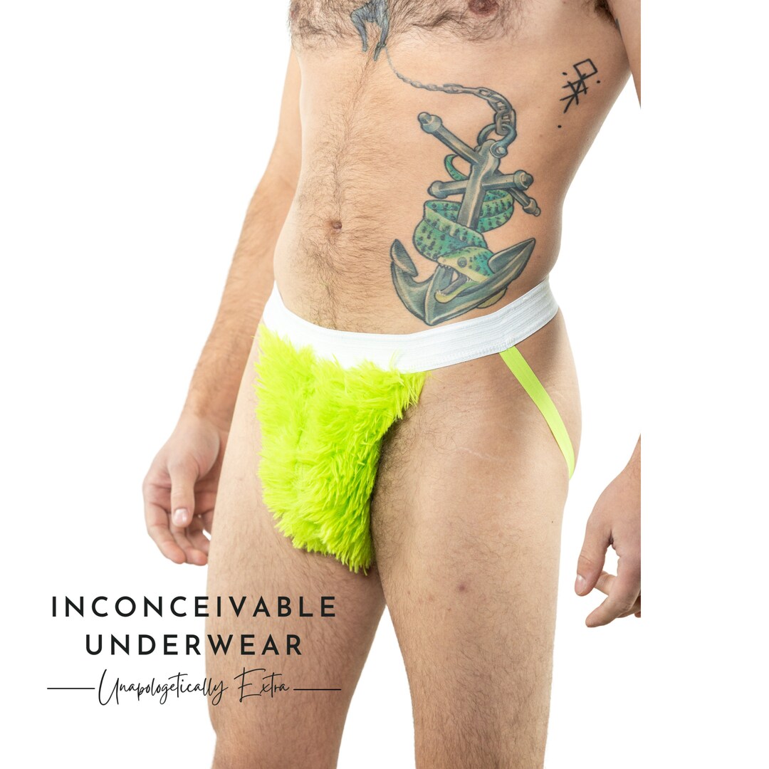 Grinch Fur Underwear Etsy