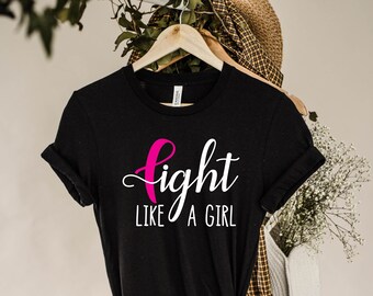 Fight Like a Girl Shirt | Etsy