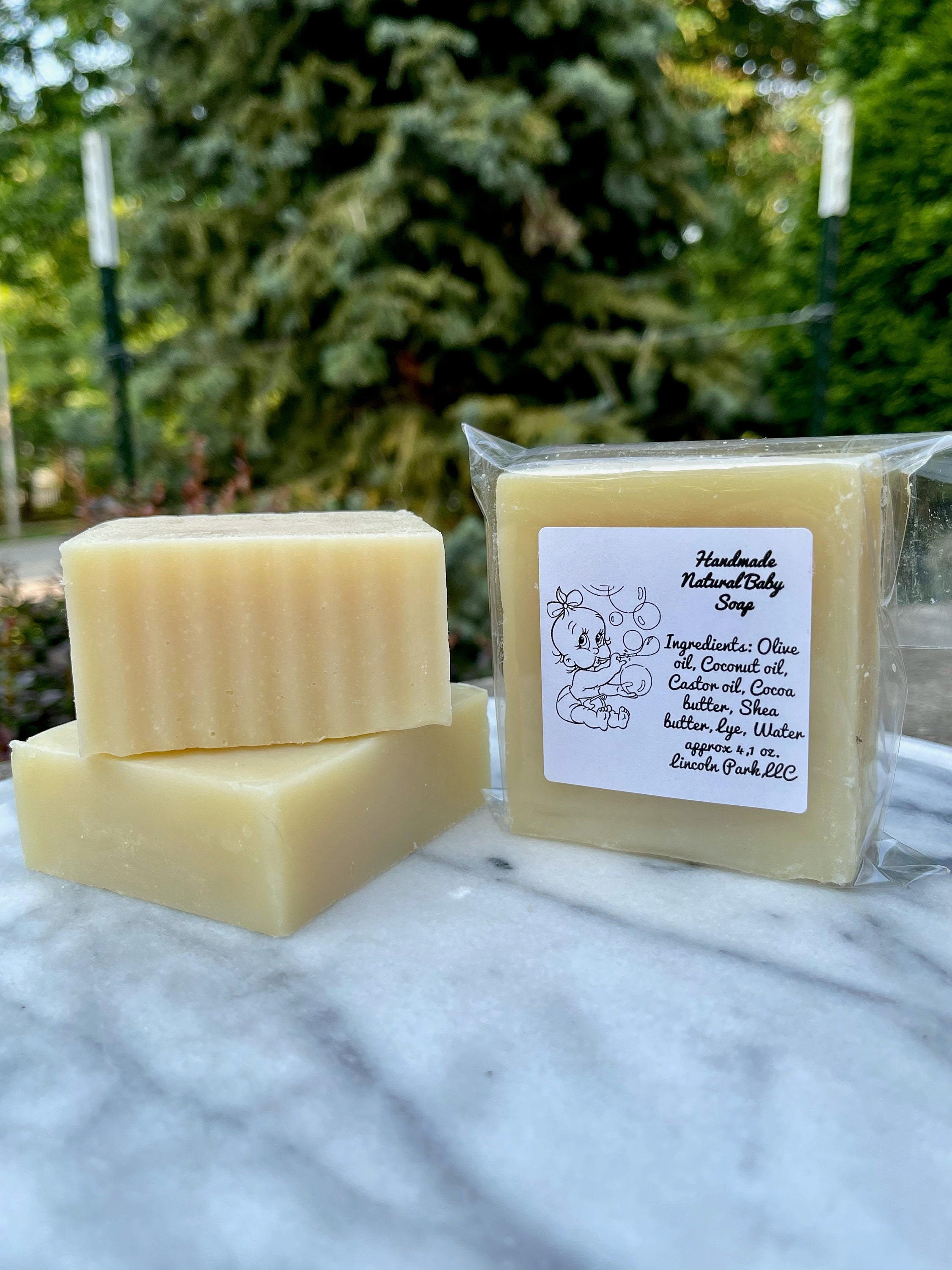 Allnatural handmade gentle baby soap for your everyday care Etsy