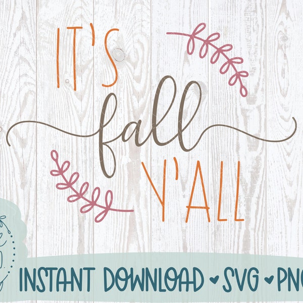 It's Fall Y'all - Etsy