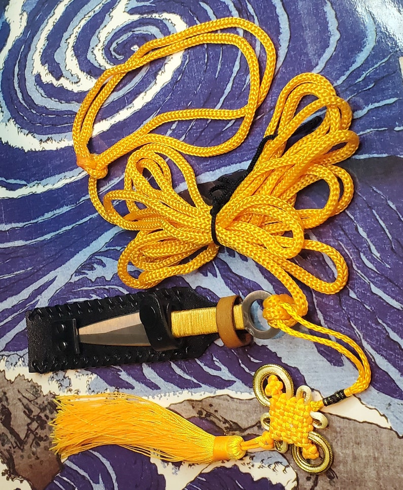 Sheng Biao Pro Level Rope Dart With Sheath. 4 Meter Gold Rope Etsy