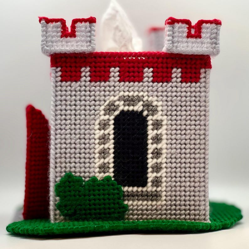 Handmade Castle Tissue Box Cover: Novelty Decor - Etsy