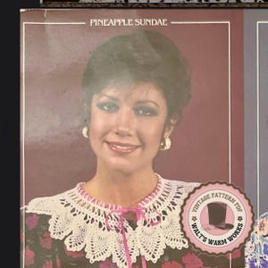 Vintage Pineapple Sundae Lace Collar Pattern Crochet Collar Pattern Vintage Collar Pattern Elegant Lace Pattern Vintage Elegant Lace Collar