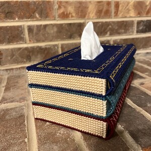 Book Tissue Box Cover