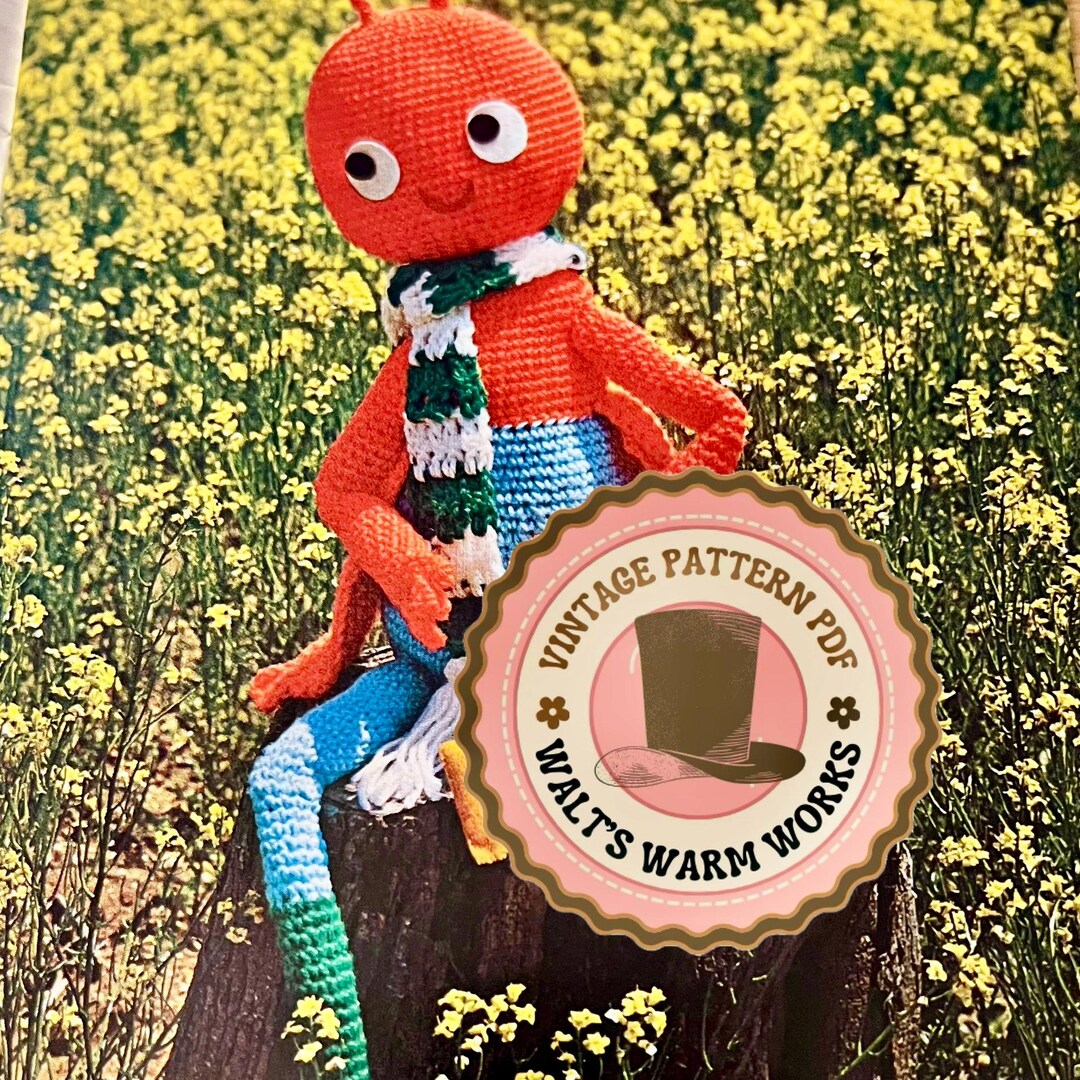 Vintage Crochet Cricket Pattern (PDF) - Etsy